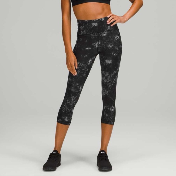 Lululemon Swift Speed High-Rise Crop 21" Leggings Print - Picture 9 of 10